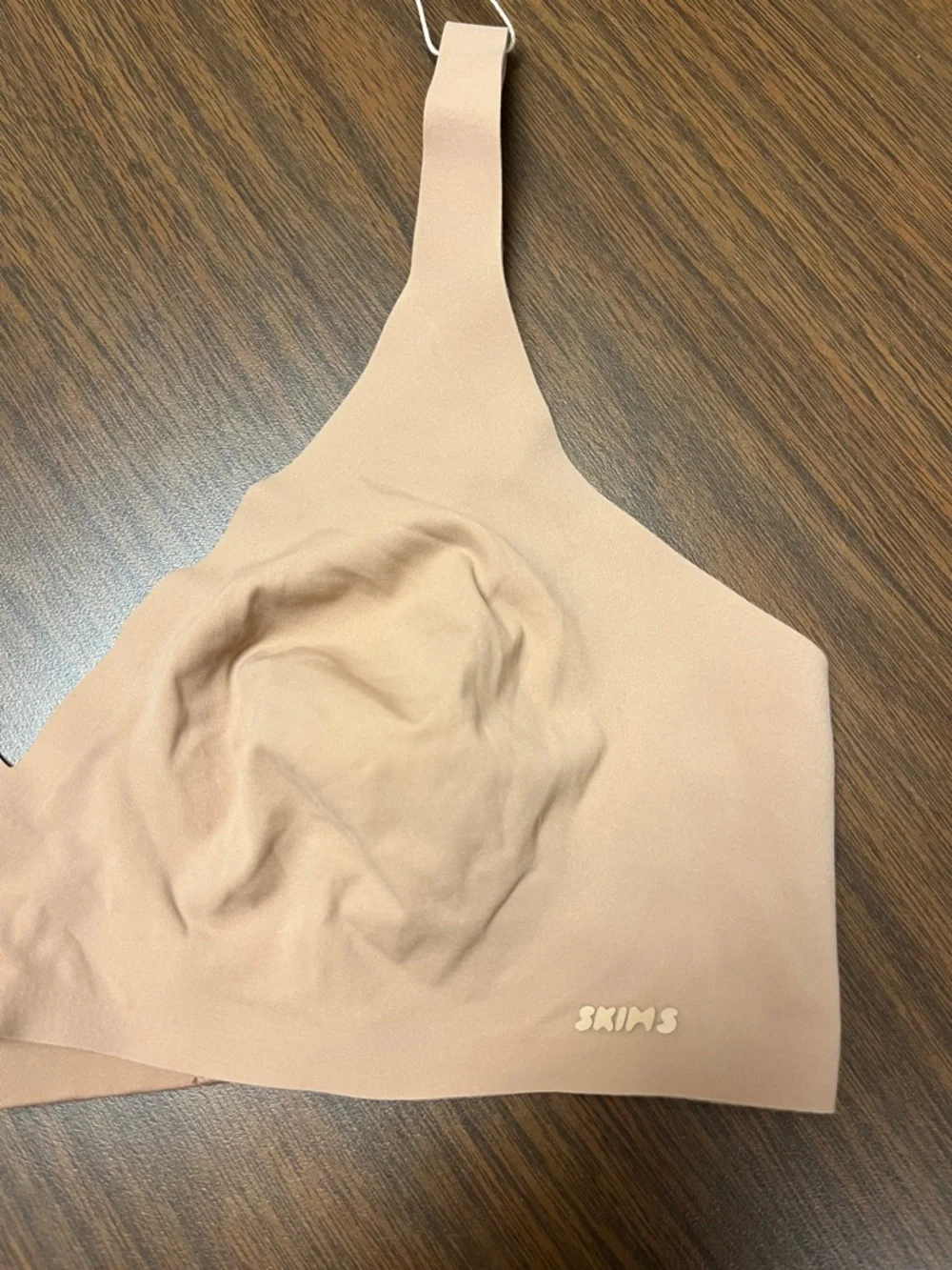 SKIMS Naked Plunge Bralette in Sienna, size large, new with tags - Picture 3 of 11